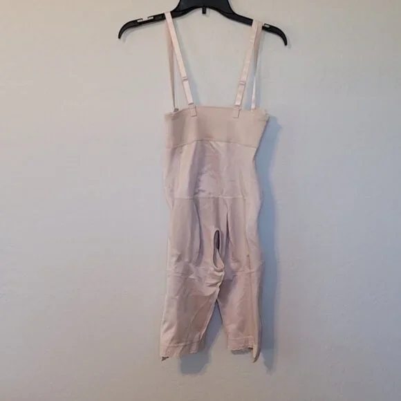 Annette Renolife Above The Knee Girdle With Two Lateral Side Zippers Size S